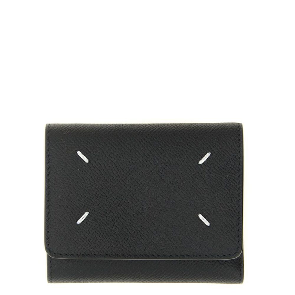 Maison Margiela Black Calfskin Women's Cardholder